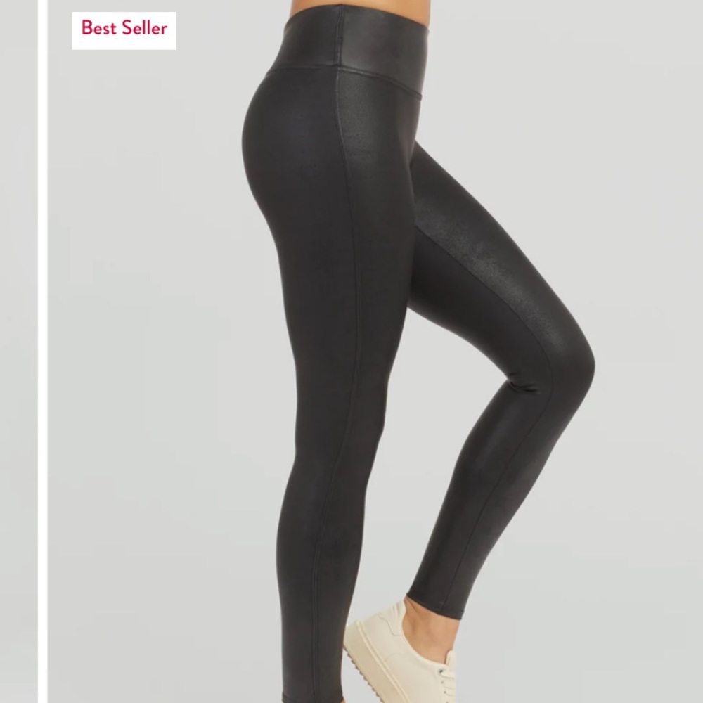 Spanx Faux Leather Leggings